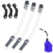 AccEncyc front packaging showing three 14-inch racing fuel hoses for easy replacement