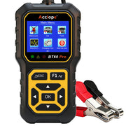 Acclope BT60 PRO front display showing measurements and clear readout benefit quick diagnostics