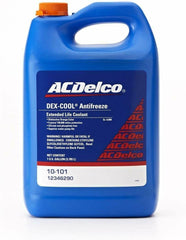 ACDelco 10-101 front packaging showing orange coolant and clear label for correct selection