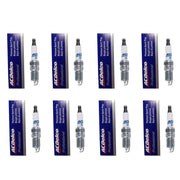 ACDelco 41-962 front packaging showing eight spark plugs and brand benefit of reliable replacement