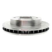 ACDelco front rotor front view showing solid disc and hub benefit: easy fit