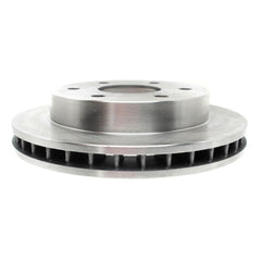 ACDelco front rotor front view showing solid disc and hub benefit: easy fit