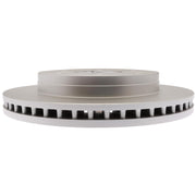 ACDelco front rotor front view showing mounting flanges and benefit of OEM fit