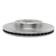 ACDelco front rotor front view showing casting and hub for reliable replacement