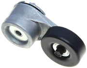 ACDelco Gold front view tensioner assembly showing complete unit and fit benefit