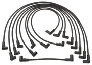 ACDelco Gold front packaging showing full wire set and fitment for GM vehicles, easy selection benefit