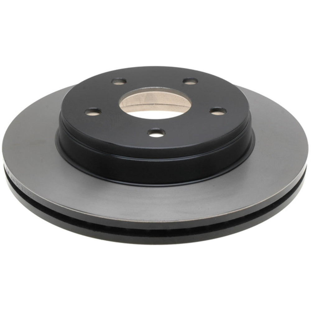 ACDelco Gold front rotor frontal view showing exact OE-style fit and reliable braking
