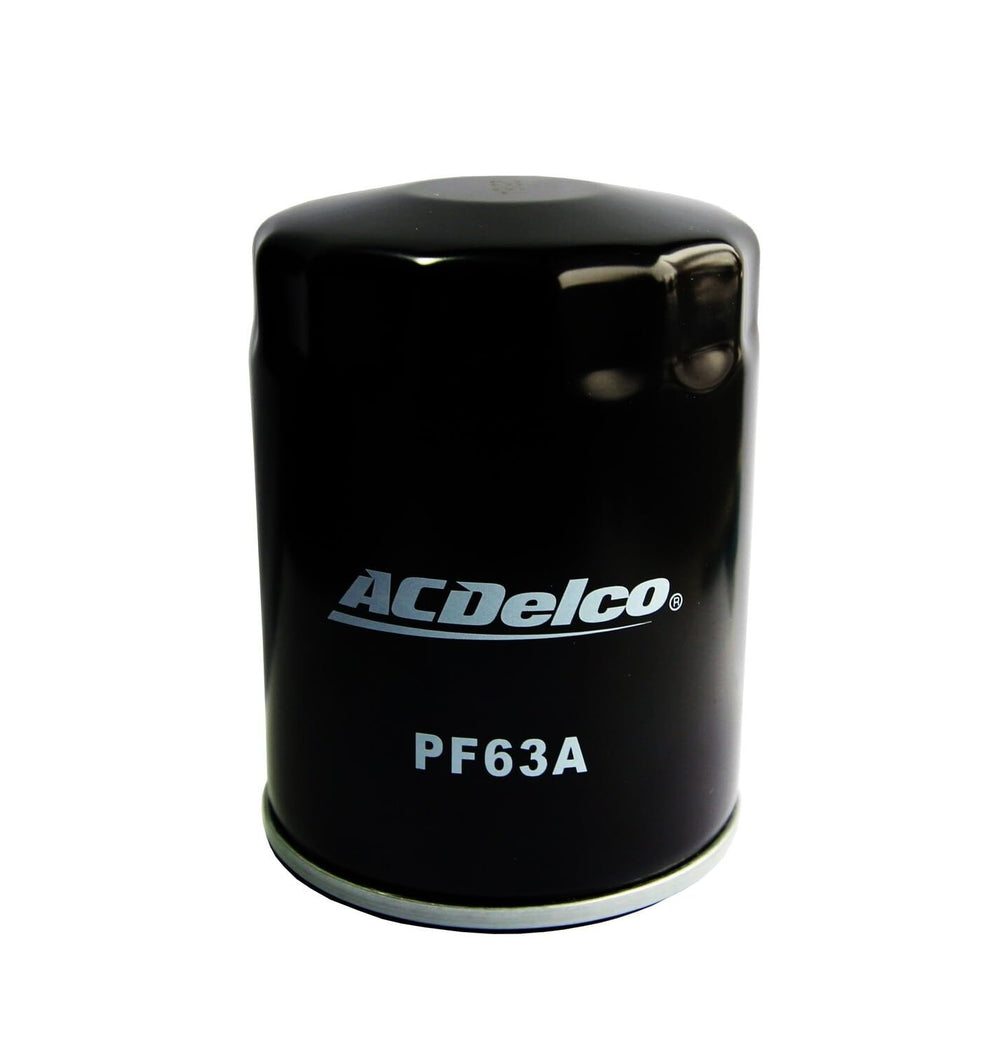 ACDelco PF63A front view showing label and threaded inlet for correct fit
