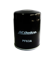 ACDelco PF63A front view showing label and threaded inlet for correct fit
