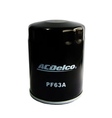 ACDelco PF63A front view showing label and threaded inlet for correct fit