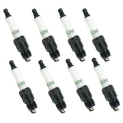 ACDelco front packaging showing eight professional spark plugs and part number