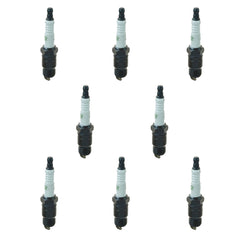 ACDelco close-up of plug electrode and ceramic insulator showing corrosion resistance