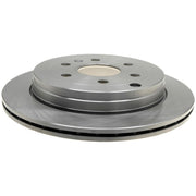 ACDelco rear rotor front face showing clean braking surface and reliable fit