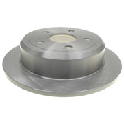 ACDelco rear rotor front view showing machined surface and fitment benefit