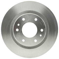 ACDelco rotor face close-up showing smooth surface for even pad contact