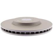 ACDelco rotor front face showing smooth finish for quieter braking