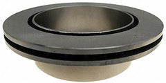 ACDelco rotor installed on rear hub during replacement delivering consistent brake performance