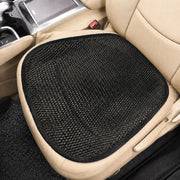 acdiac front seat pad black showing universal fit and cooling benefit