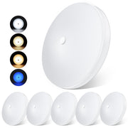 acegoo front ceiling mounted view showing neat low-profile light and even illumination
