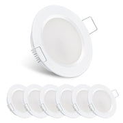 acegoo front ceiling puck light showing clean flush mount and bright output