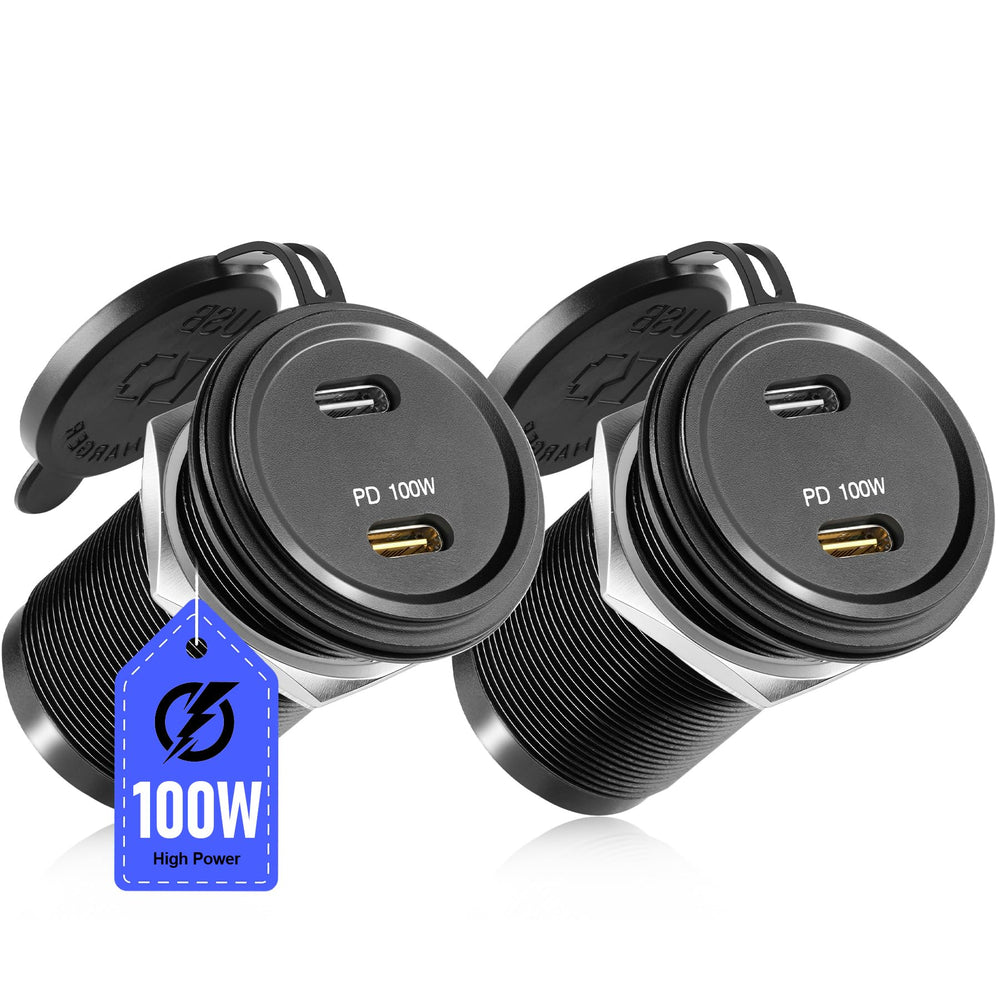 acegoo front-facing mounted outlet showing sleek design and reliable charging