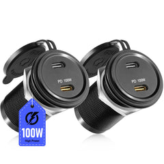 acegoo front-facing mounted outlet showing sleek design and reliable charging