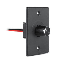 acegoo front panel dimmer showing knob and mounting plate, neat retrofit finish