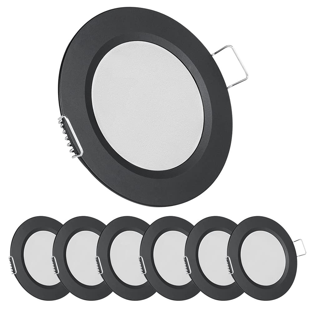 acegoo front view puck light showing clean flush mount and bright output