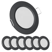 acegoo front view puck light showing clean flush mount and bright output
