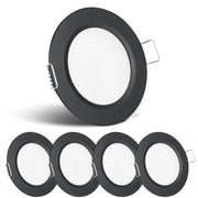 acegoo front view recessed puck light shows compact design and clean finish