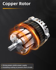ACEOOYCC rear terminals and output stud detail, clarifies one-wire hookup convenience