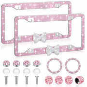 AceOrbit front plate frame with bow showing glamorous curb appeal