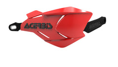 Acerbis close-up of steel bar inside guard highlighting structural strength