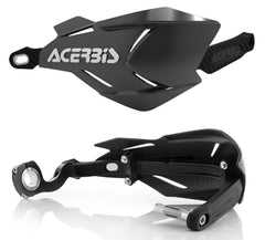 Acerbis X-Factory handguards front angle showing durable shield and secure fit