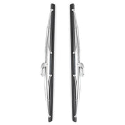 AceSupever front view of two blades showing polished finish and classic style