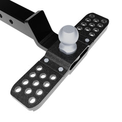 Acheterry step beside ruler illustrating compact dimensions and scale