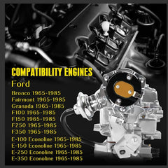 ACmango Carter carburetor mounting flange closeup for leak-free sealing benefit