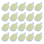 ACOHIUKE pack of 20 bulbs front view showing compact design and readiness