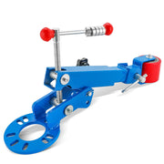 Acymner front overview of fender roller showing full tool for precise lip reforming