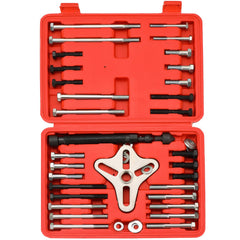 Acymner kit open showing organized components and easy transport benefit