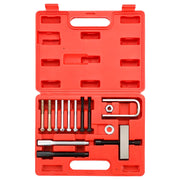 Acymner front packaging showing organized puller kit and carrying case for easy transport