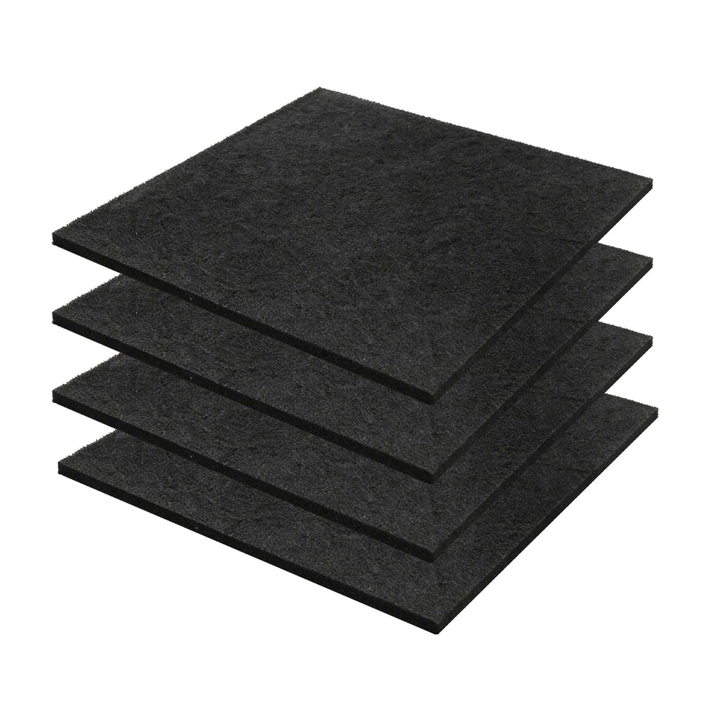 Acyoyava front packaging showing four compressed square splash pads, keeps workspace tidy