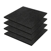 Acyoyava front packaging showing four compressed square splash pads, keeps workspace tidy