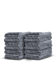Adam's Polishes front view of 12-pack showing neat stacked towels for easy storage and use