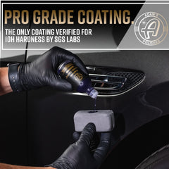 Adam's Polishes coating texture close-up highlighting smooth finish