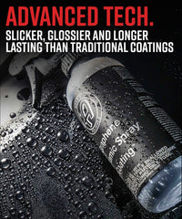 Adam's Polishes close-up of liquid texture illustrating thin-film bonding