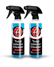 Adam's Polishes front packaging two 16oz bottles showing product benefits