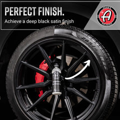 Adam's Polishes close-up of dressing texture highlighting smooth satin finish