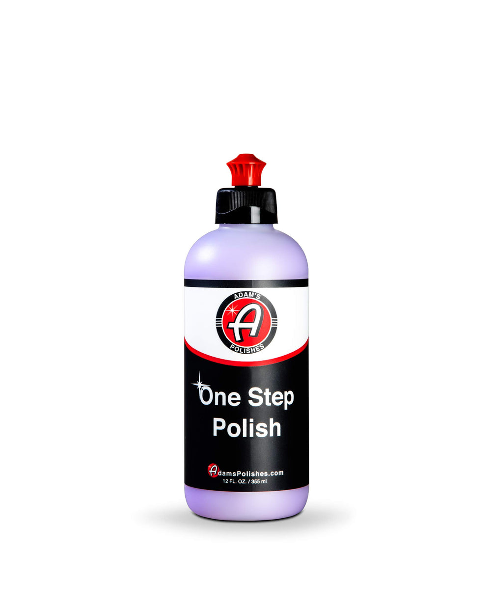 Adam's Polishes front label showing product and easy identification benefit