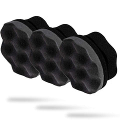 Adam's Polishes pro tire hex grip applicator front view showing ergonomic grip benefit